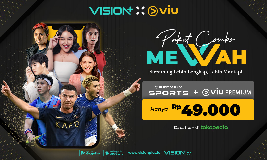 Viu dan Vision+ Luncurkan Paket Combo MeVVah, Terjangkau - GetPost.id